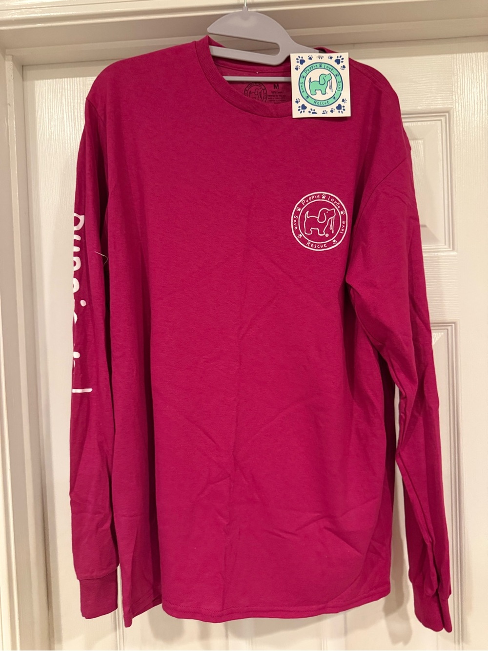 Puppie Love long sleeve tee